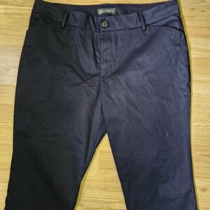 Lee Black Chinos Classic Straight-Leg Pants